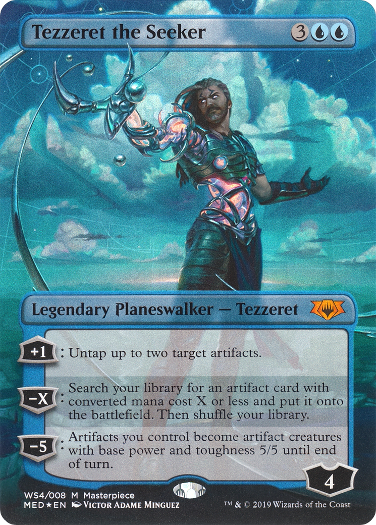 Tezzeret the Seeker (MED3-WS4) (Borderless) (Foil)