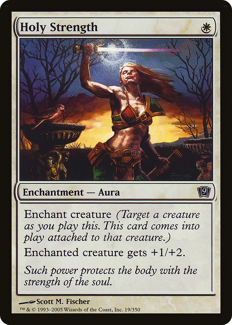 Holy Strength (9ED-019★) (Foil)