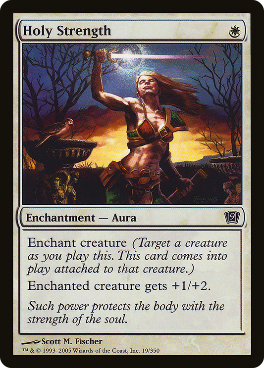 Holy Strength (9ED-019★) (Foil)