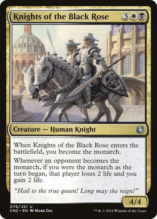 Knights of the Black Rose (CN2-076) (Foil)