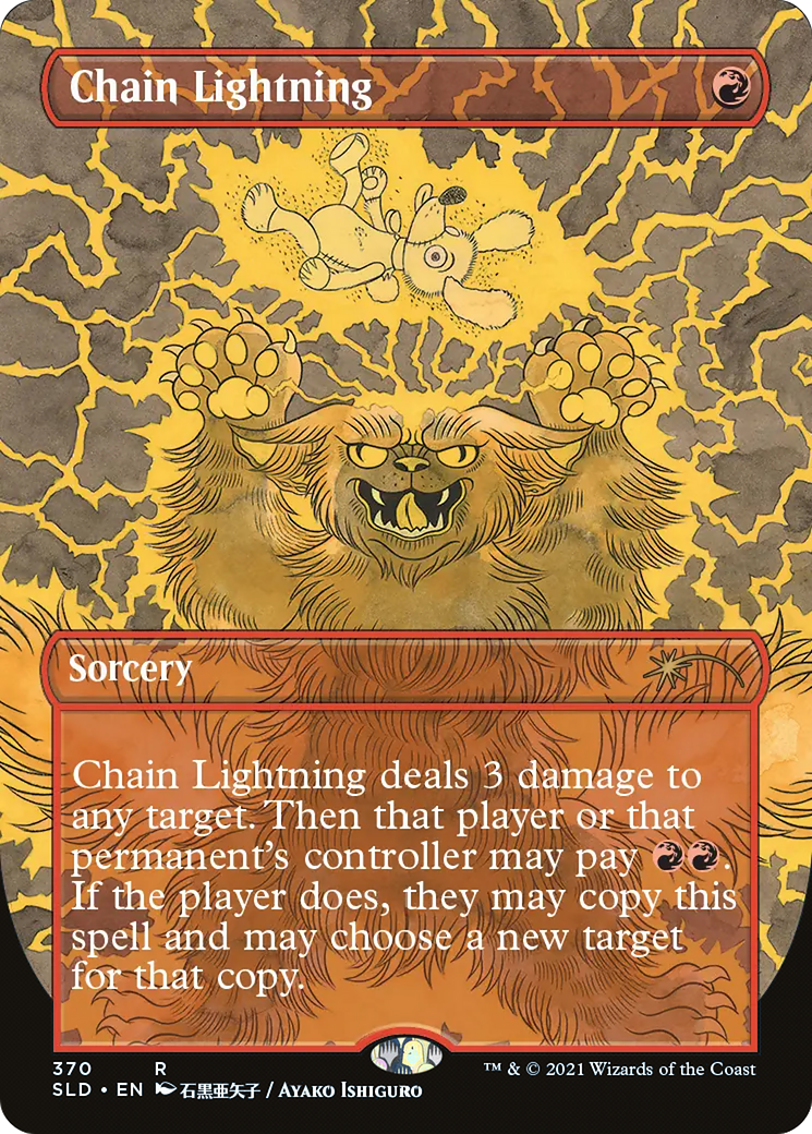 Chain Lightning (SLD-370) (Borderless) (Foil)