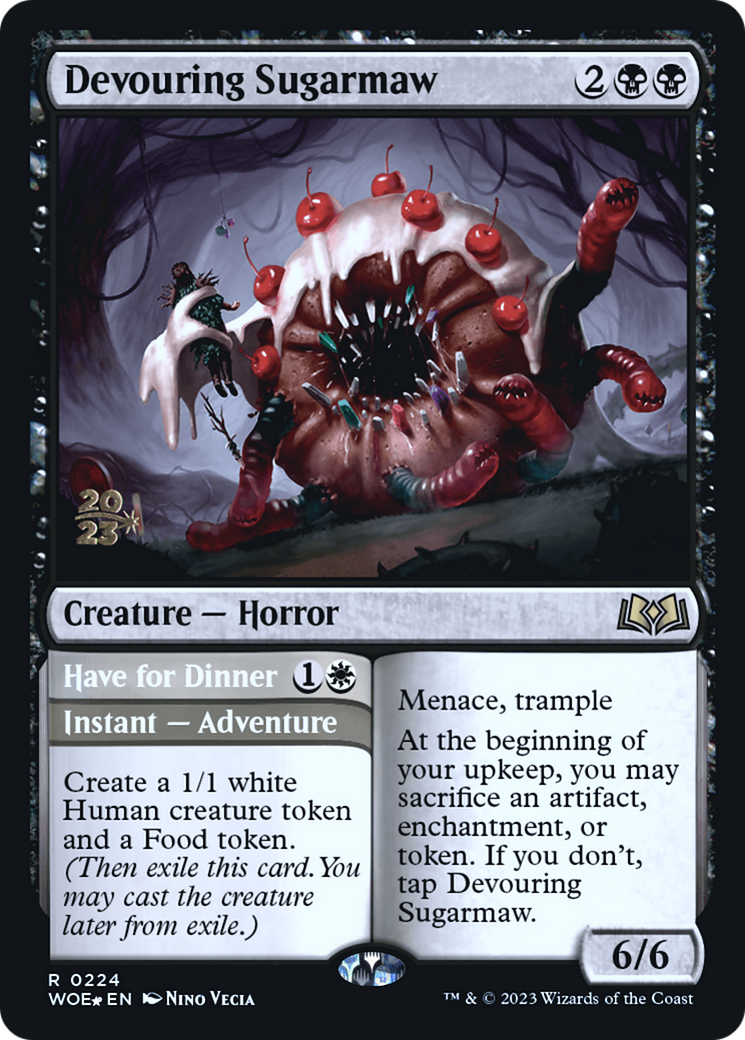 Devouring Sugarmaw // Have for Dinner (PRE-224S) (Foil)