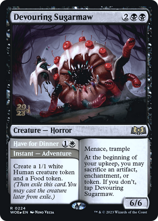 Devouring Sugarmaw // Have for Dinner (PRE-224S) (Foil)