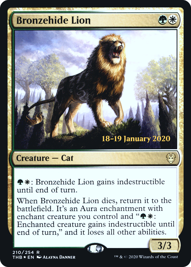 Bronzehide Lion (PRE-210S) (Foil)