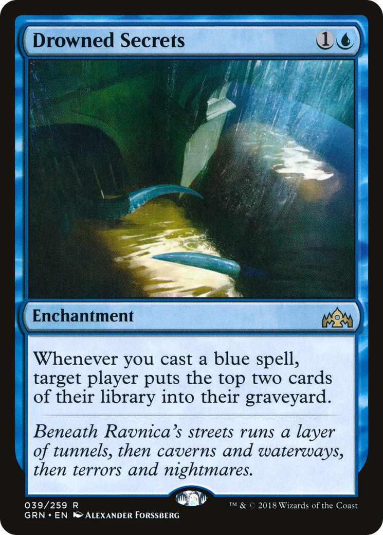 Drowned Secrets (GRN-039) (Foil)