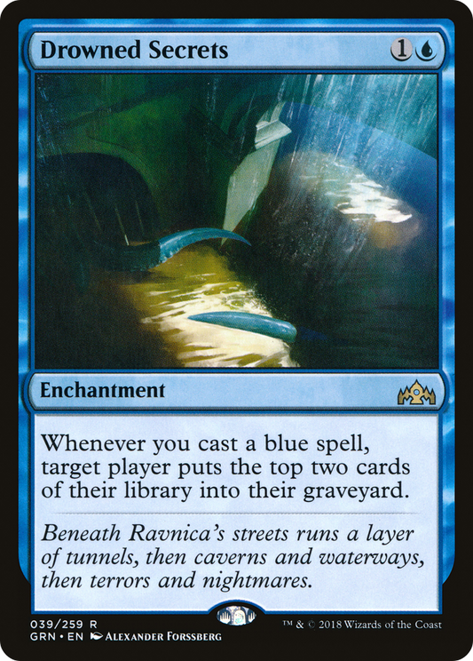 Drowned Secrets (GRN-039) (Foil)