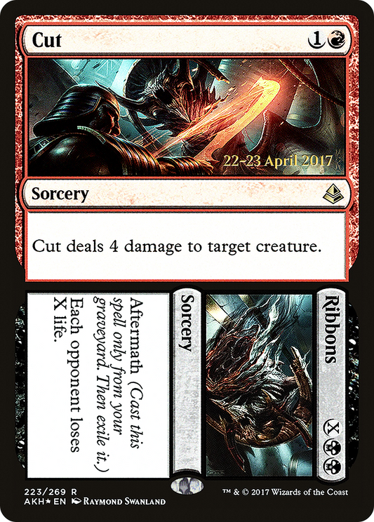 Cut // Ribbons (PRE-223S) (Foil)