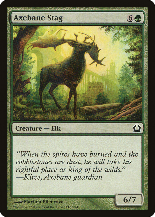 Axebane Stag (RTR-116) (Foil)