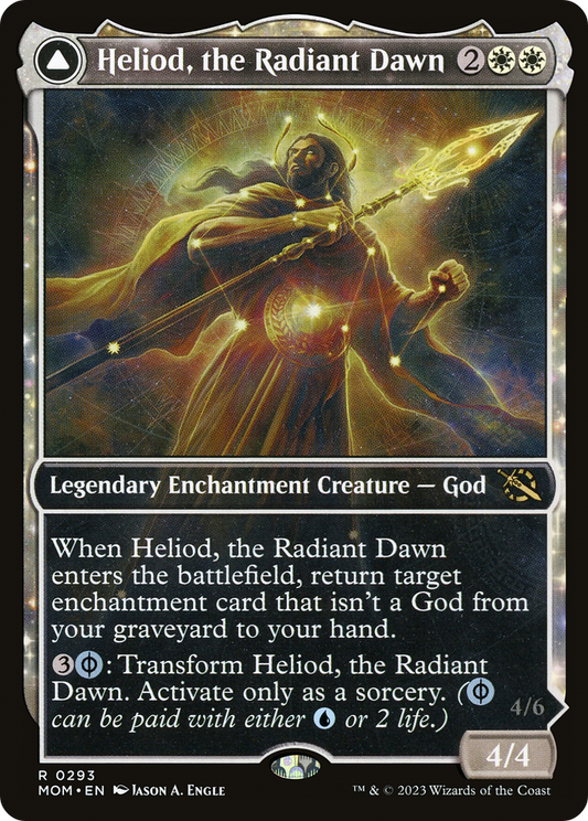 Heliod, the Radiant Dawn // Heliod, the Warped Eclipse (MOM-293) (Showcase)