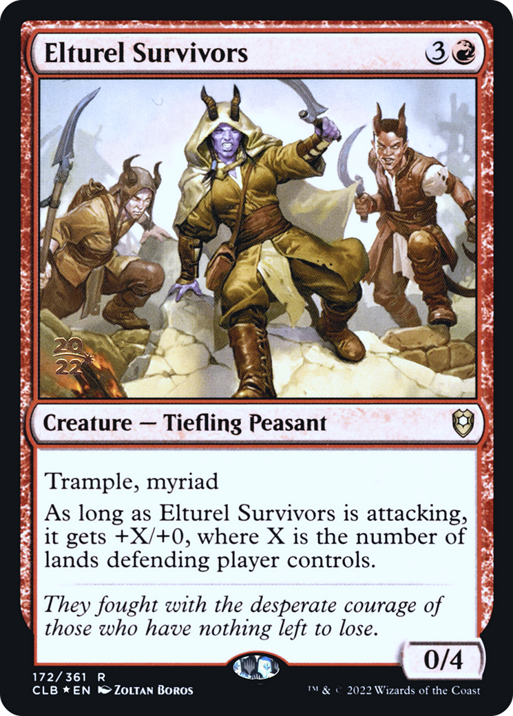 Elturel Survivors (PRE-172S) (Foil)