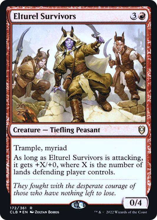 Elturel Survivors (PRE-172S) (Foil)