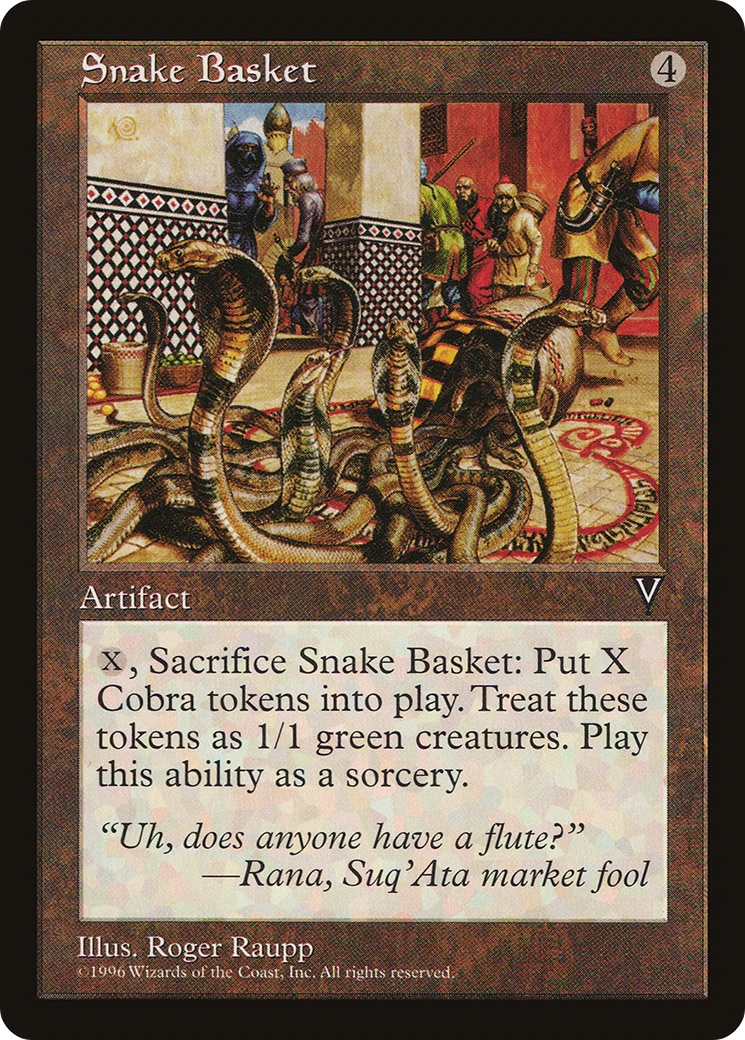 Snake Basket (VIS-155)