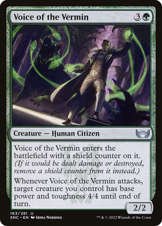 Voice of the Vermin (SNC-163) (Foil)
