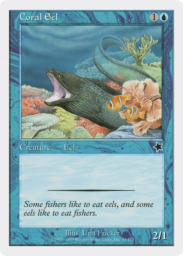 Coral Eel (S99-033)