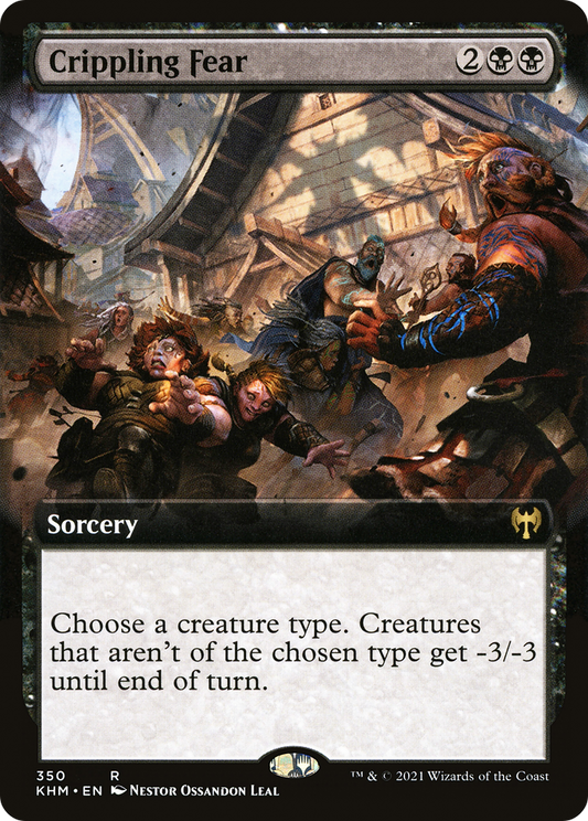 Crippling Fear (KHM-350) (Extended Art) (Foil)