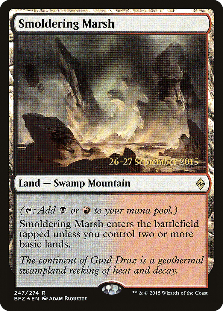 Smoldering Marsh (PRE-247S) (Foil)