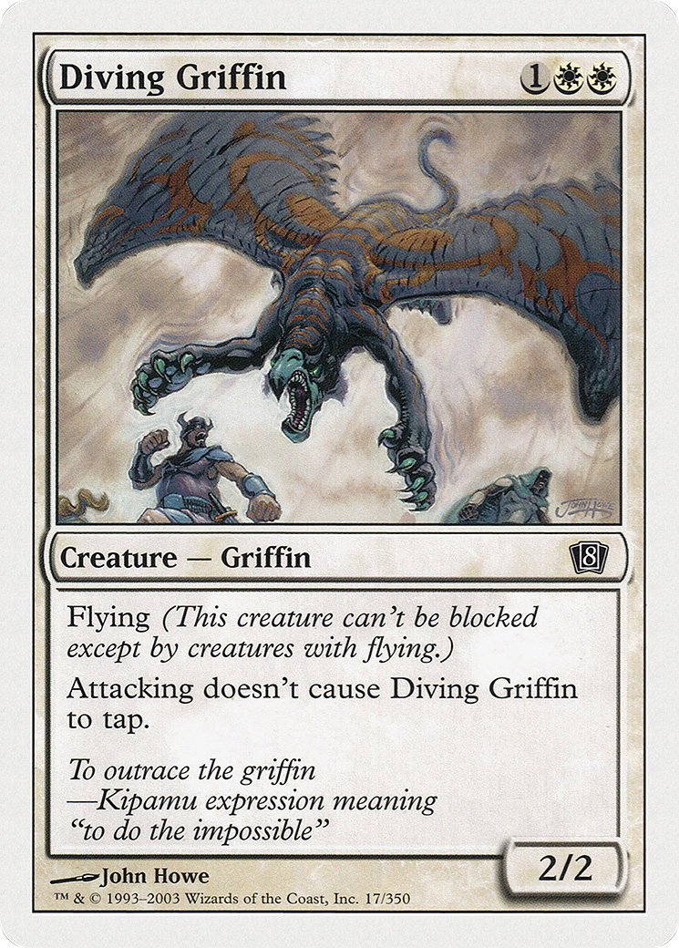 Diving Griffin (8ED-017) (Foil)