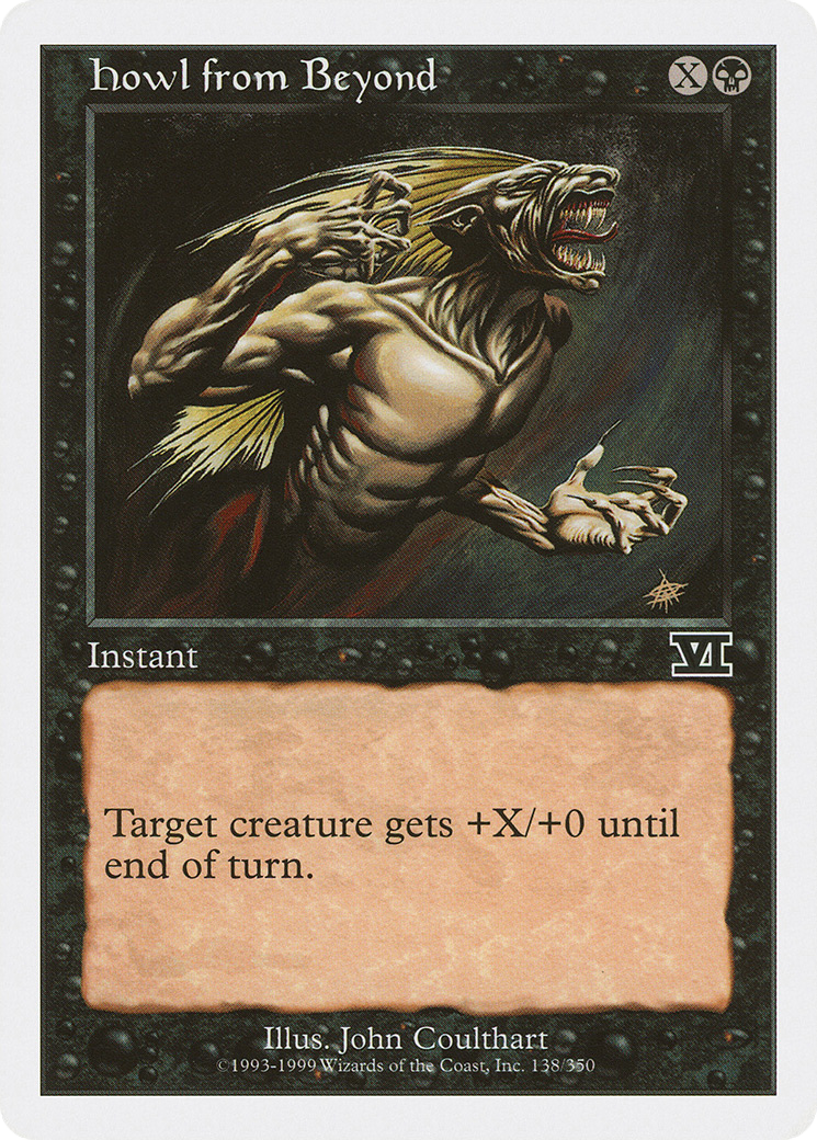 Howl from Beyond (6ED-138)