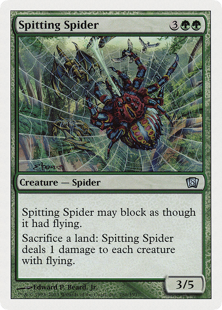 Spitting Spider (8ED-280)