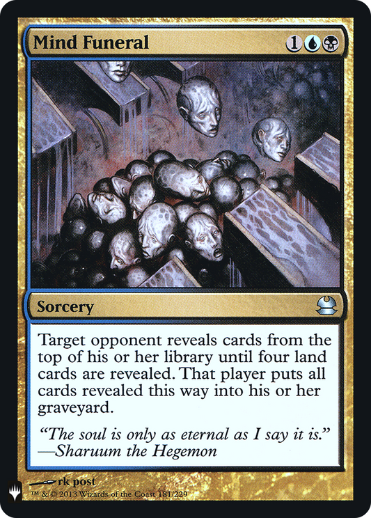 Mind Funeral (LIST-MMA-181) (Foil)