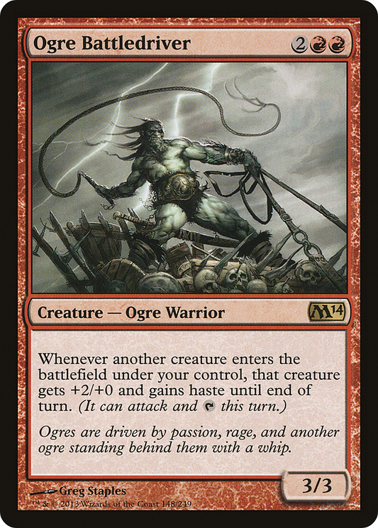 Ogre Battledriver (M14-148) (Foil)