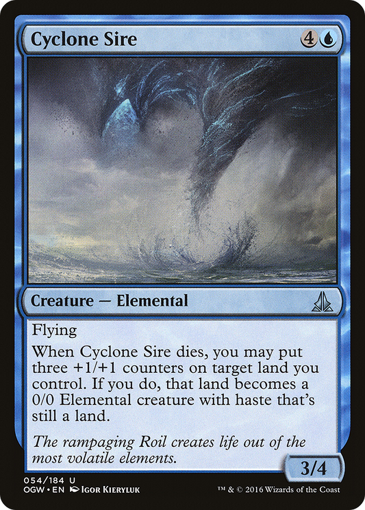 Cyclone Sire (OGW-054) (Foil)