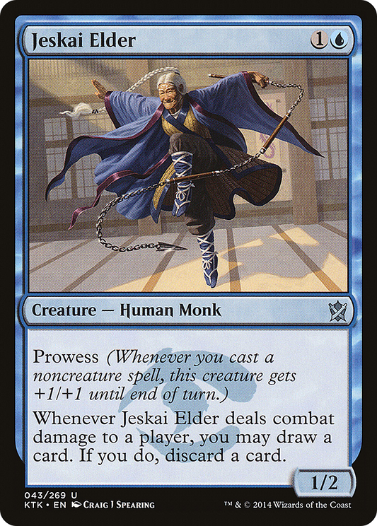 Jeskai Elder (KTK-043) (Foil)