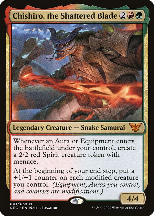 Chishiro, the Shattered Blade (NEC-001) (Foil)