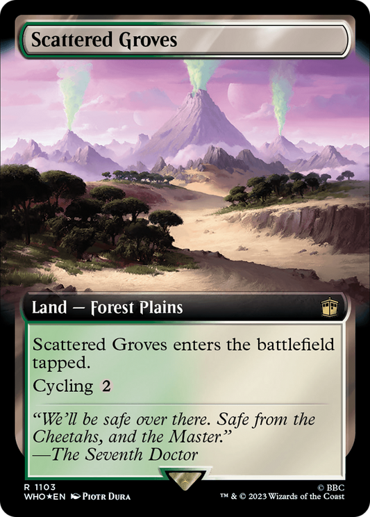 Scattered Groves (WHO-1103) (Extended Art) (Surge) (Foil)