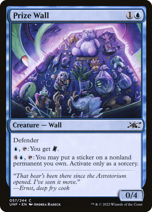 Prize Wall (UNF-057) (Foil)