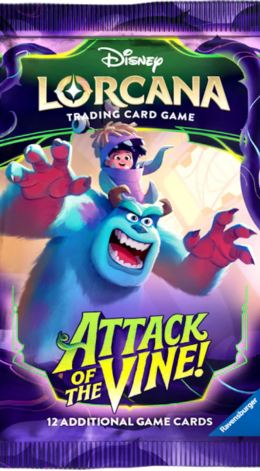 Disney Lorcana: Attack of the Vine! Booster Pack