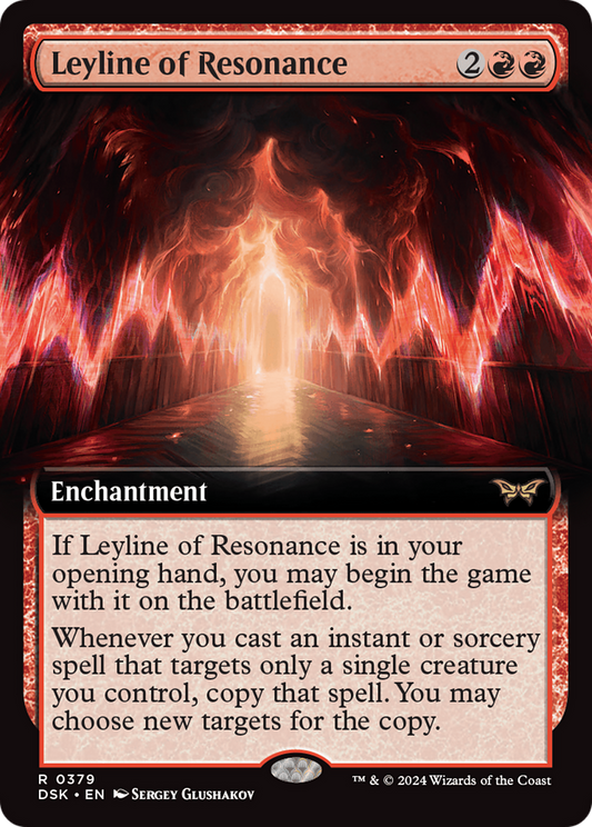Leyline of Resonance (DSK-379) (Extended Art) (Foil)