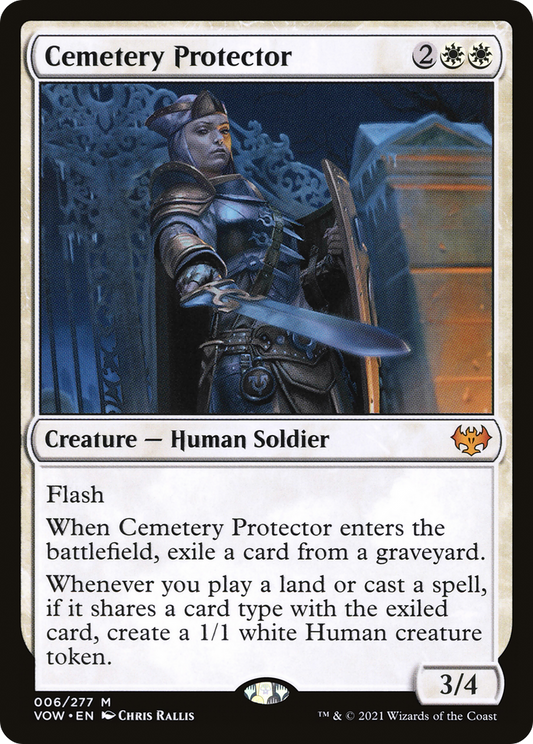 Cemetery Protector (VOW-006) (Foil)