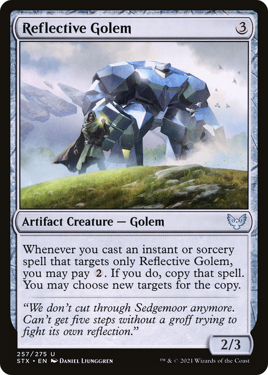 Reflective Golem (STX-257) (Foil)