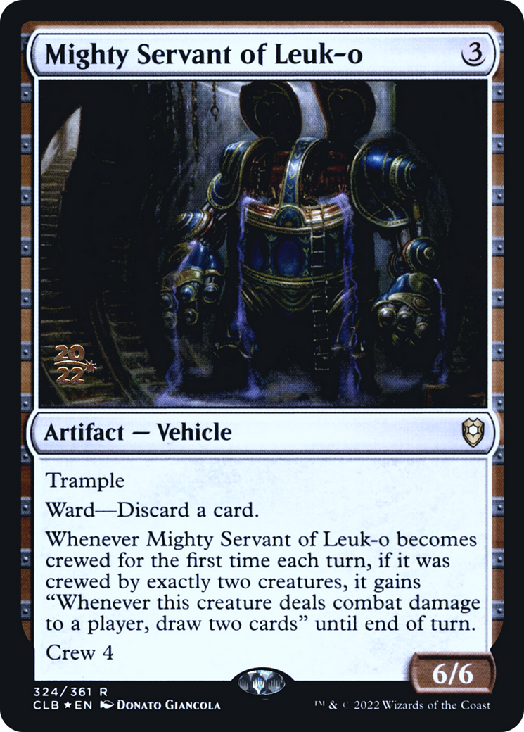 Mighty Servant of Leuk-o (PRE-324S) (Foil)
