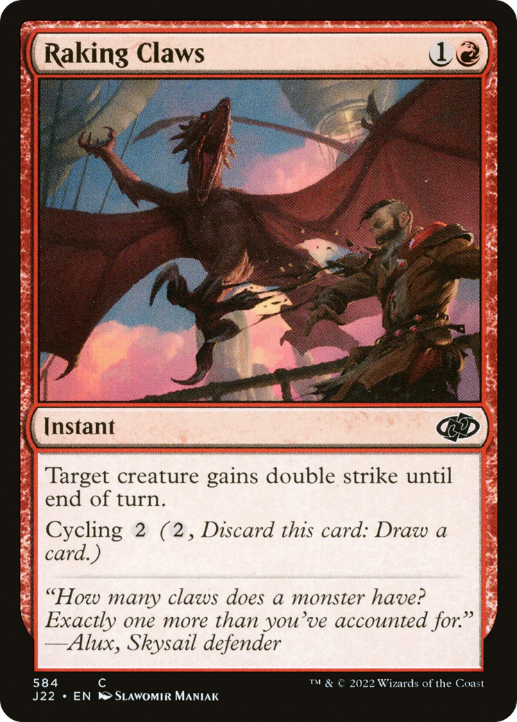 Raking Claws (J22-584)