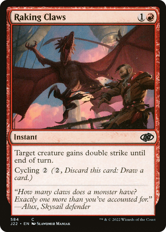 Raking Claws (J22-584)