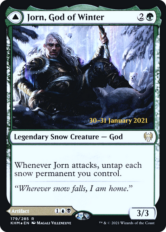 Jorn, God of Winter // Kaldring, the Rimestaff (PRE-179S) (Foil)