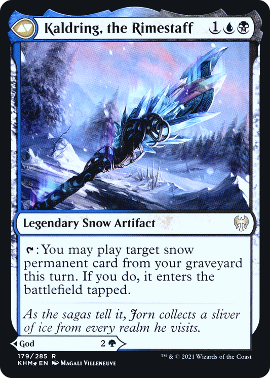 Jorn, God of Winter // Kaldring, the Rimestaff (PRE-179S) (Foil)