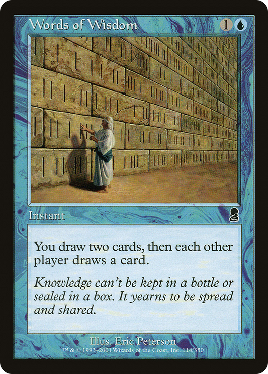 Words of Wisdom (ODY-114) (Foil)