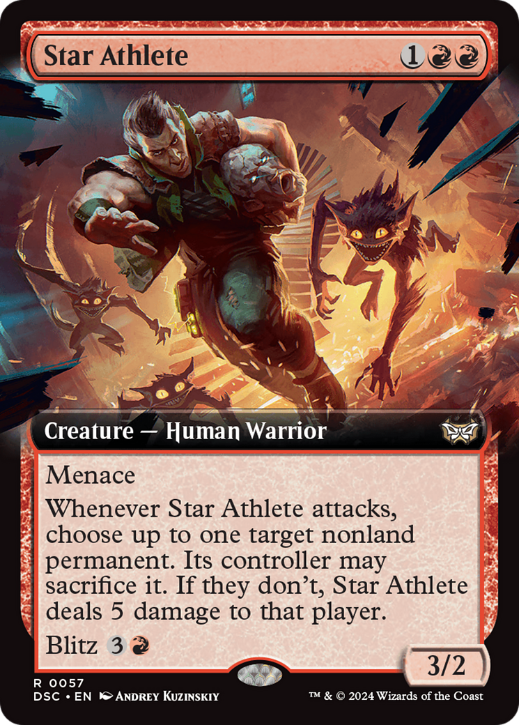 Star Athlete (DSC-057) (Extended Art)
