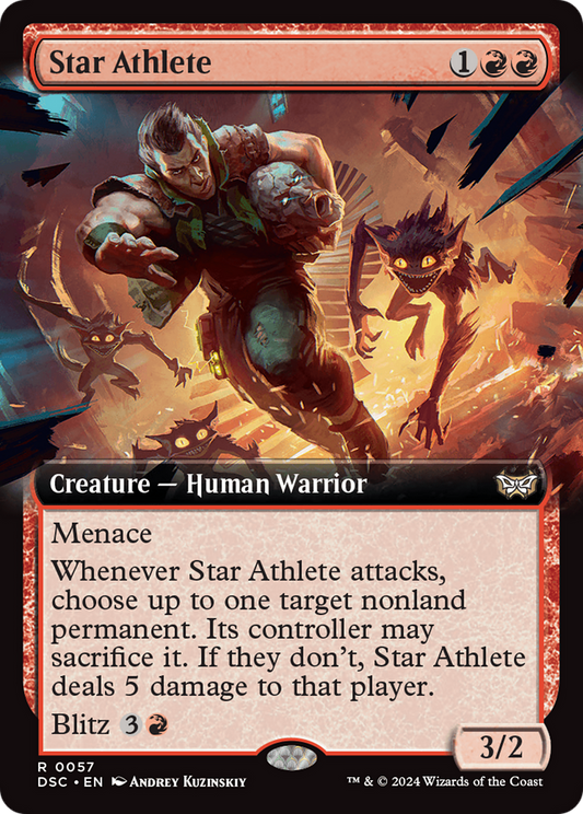 Star Athlete (DSC-057) (Extended Art)