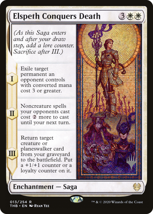 Elspeth Conquers Death (PPTHB-13P) (Foil)