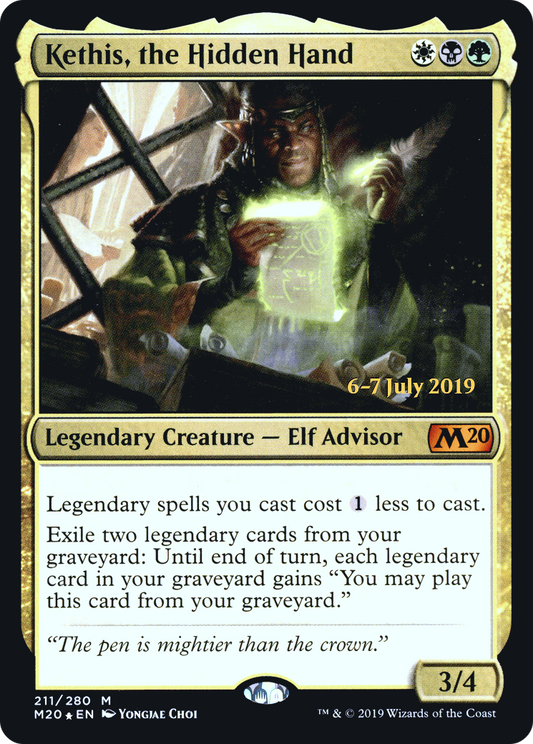 Kethis, the Hidden Hand (PRE-211S) (Foil)