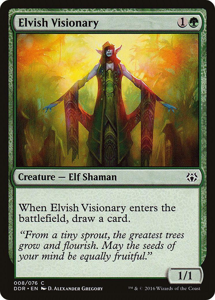 Elvish Visionary (DDR-008)