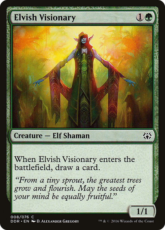 Elvish Visionary (DDR-008)