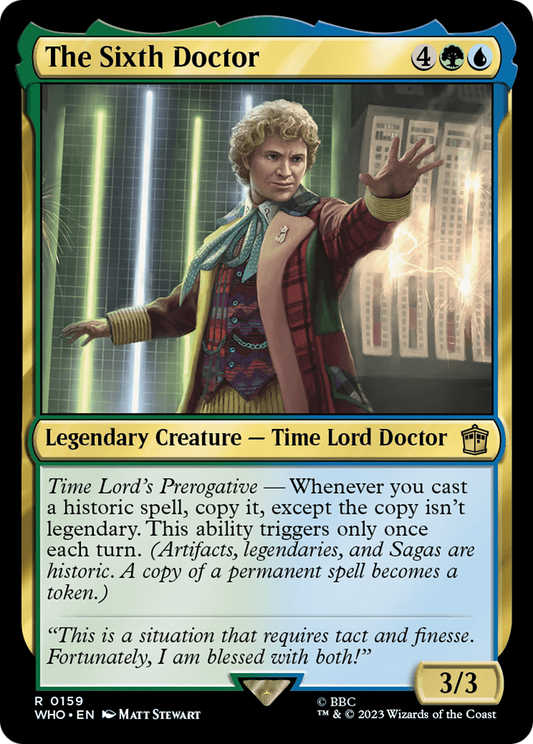 The Sixth Doctor (WHO-159)