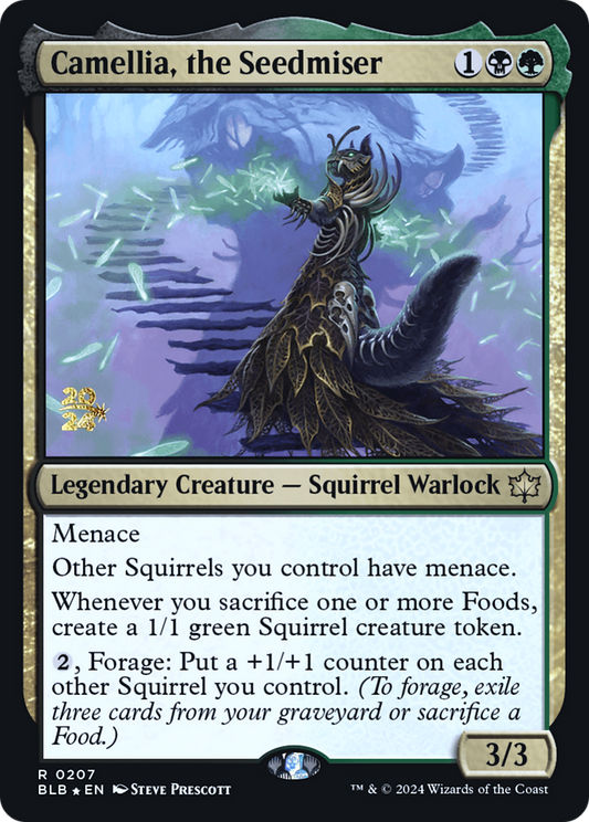Camellia, the Seedmiser (PRE-207S) (Foil)
