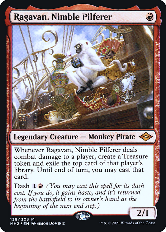 Ragavan, Nimble Pilferer (PRE-138S) (Foil)