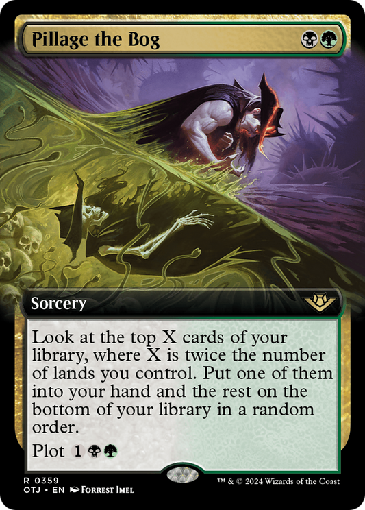 Pillage the Bog (OTJ-359) (Extended Art)